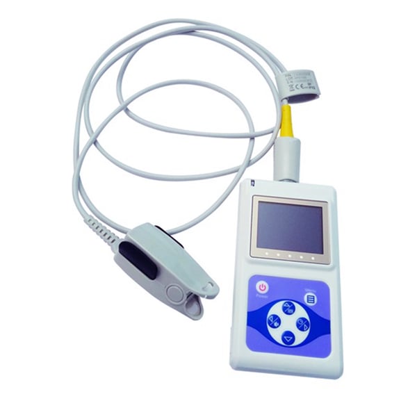 Oxymètre de pouls du bout des doigts de poche (sonde pour adulte incluse)